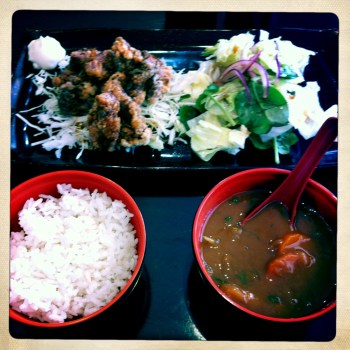 Tori Karaage Curry (AU$16)