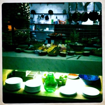 Cheese and Salad Station