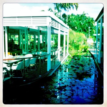 See that table right on the left in the sun?  Yeah no thanks.