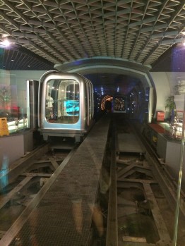 The beginning of the Bund Sightseeing Tunnel