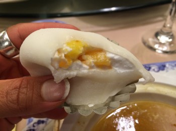 Mango and Cream filled Glutinous Rice Cake