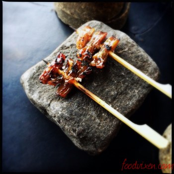 Skewered Duck Tongues