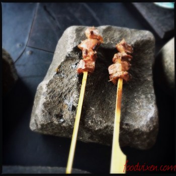 Skewered Lamb's Hearts