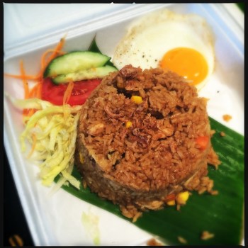 Nasi Goreng with Chicken (AU$13)