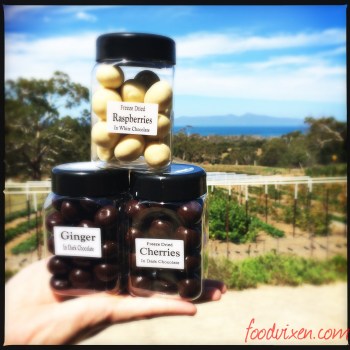 Our chocolate haul - missing the jar of Choc Coated Raspberries I had already started on