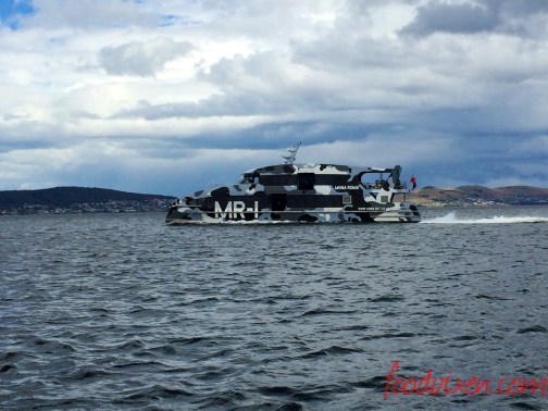 That's one badass cat if I ever saw one.  Forget the luxury yacht I want one of these!