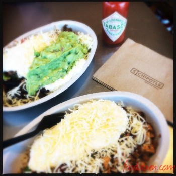 Lunch at Chipotle