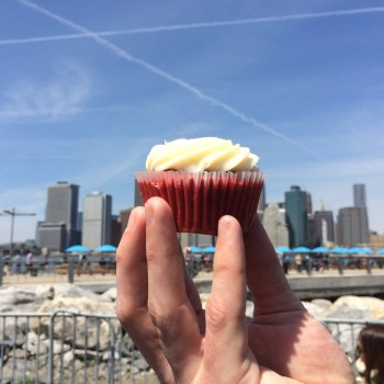 A Red Velvet Cupcake to finish!